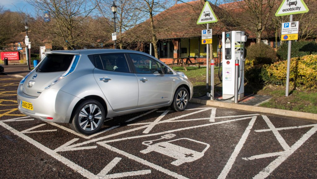 Ecotricity chargers at services, more promised